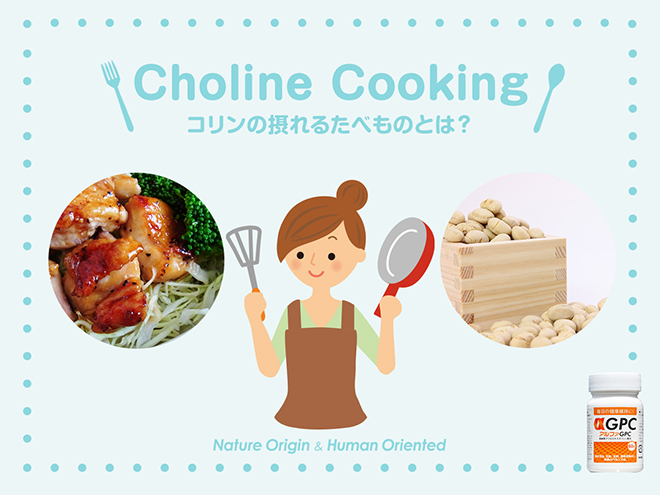 コリンの摂れる食べ物　照り焼きチキン