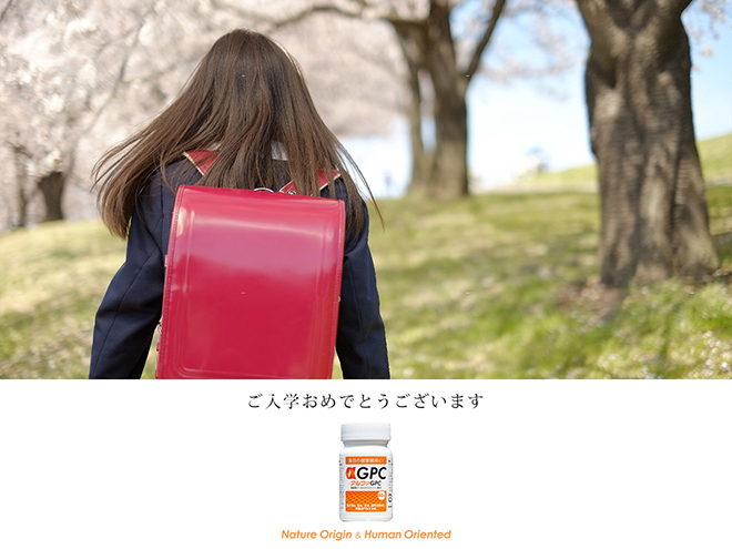 ご入学おめでとうございます